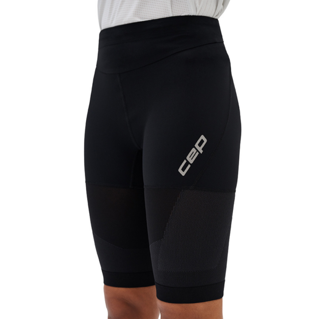 Pantaloni scurți alergare CEP Pro Run 3D Compression W - compresie performanță - black