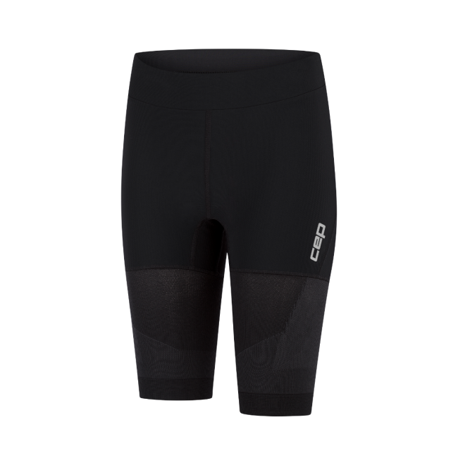 Pantaloni scurți alergare CEP Pro Run 3D Compression W - compresie performanță - black