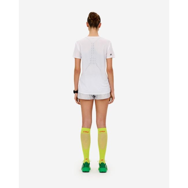 Pantaloni scurți alergare CEP Pro Run Ultralight W - gri deschis | ultraușori