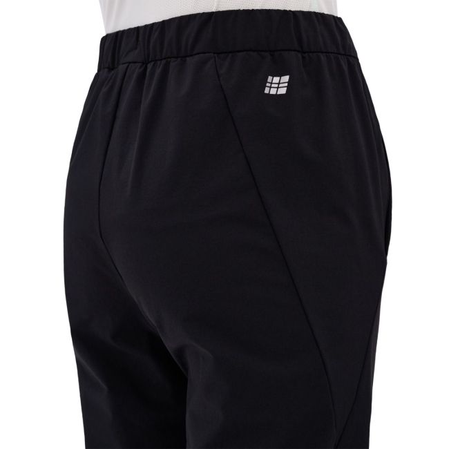 Pantaloni alergare femei CEP Core Run - negru | protecție termică