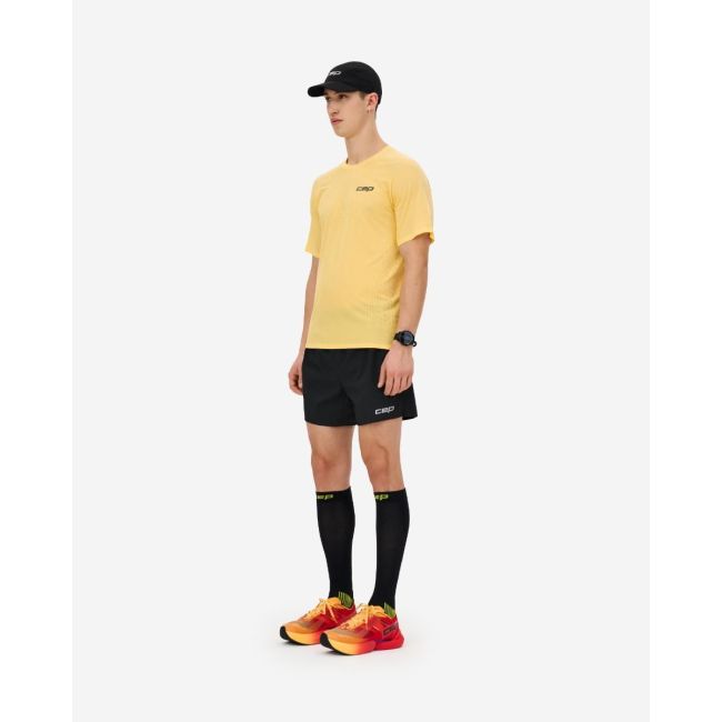 Pantaloni scurți alergare CEP Core Run Loose Fit - negru | rezistenți vânt