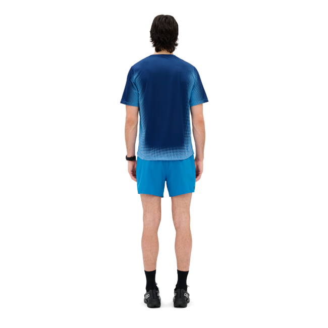 Pantaloni scurți alergare CEP Core Run Loose Fit - albastru | rezistenți vânt