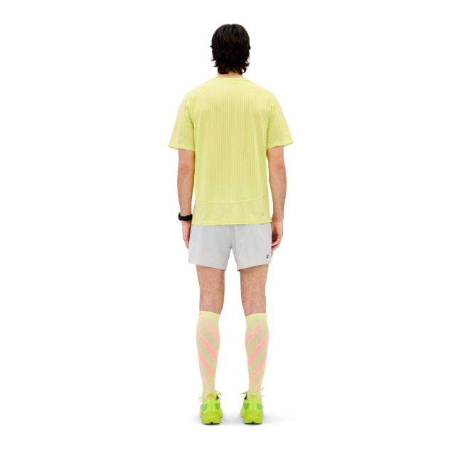 Pantaloni scurți alergare CEP Core Run Loose Fit - gri deschis | rezistenți vânt