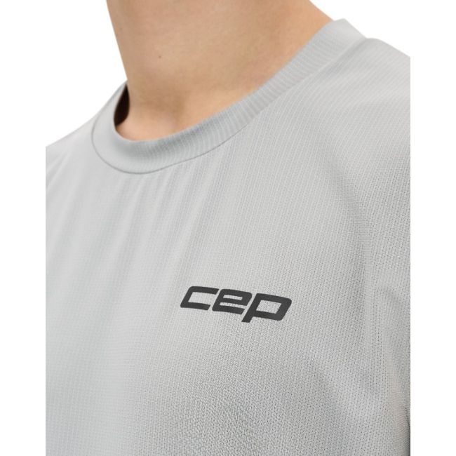 Maieu alergare CEP Core Run - gri deschis | respirabilitate maximă