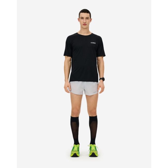 Tricou alergare CEP Pro Run Ultralight - negru | ultraușor bărbați