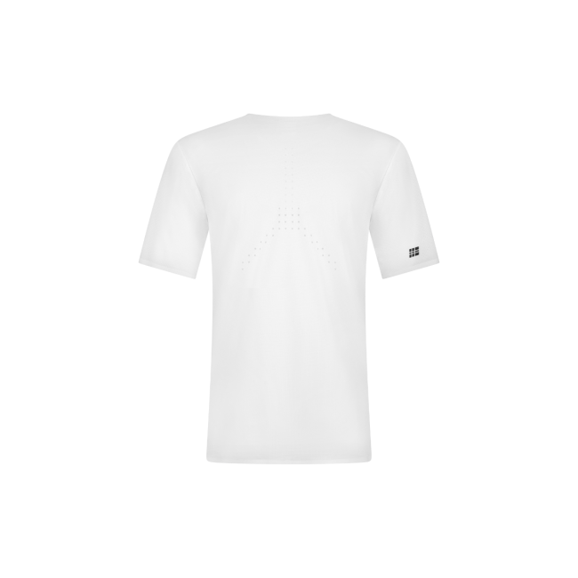 Tricou alergare CEP Pro Run Ultralight - alb | ultraușor bărbați