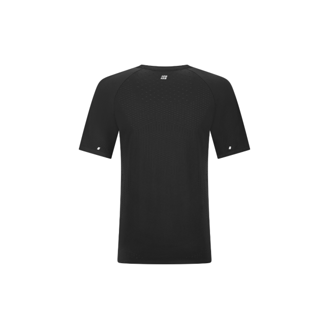 Tricou alergare CEP Run Ultralight 3.0 - negru | ultraușor seamless