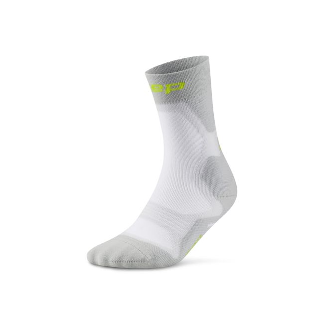 Șosete alergare CEP Core Run Cushion Mid Cut - gri | compresie