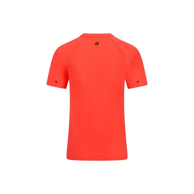 Tricou CEP Core Run Ultralight SS - portocaliu neon coral | respirabil