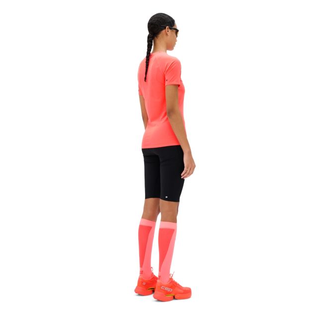 Tricou CEP Core Run Ultralight SS - portocaliu neon coral | respirabil