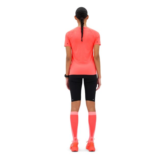 Tricou CEP Core Run Ultralight SS - portocaliu neon coral | respirabil