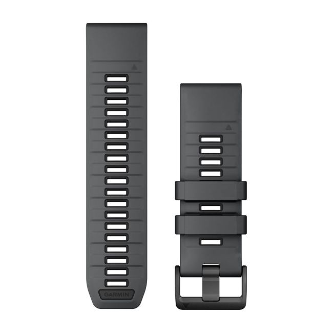 Garmin Curele de ceas QuickFit 26 | Slate grey / Silicon negru