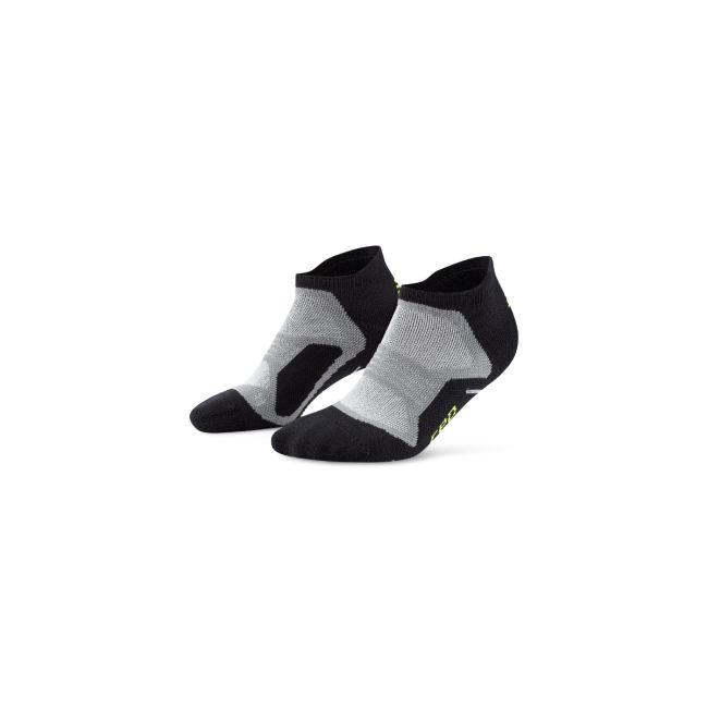 Șosete compresie CEP Core Run Cushion No Show - negru | confort