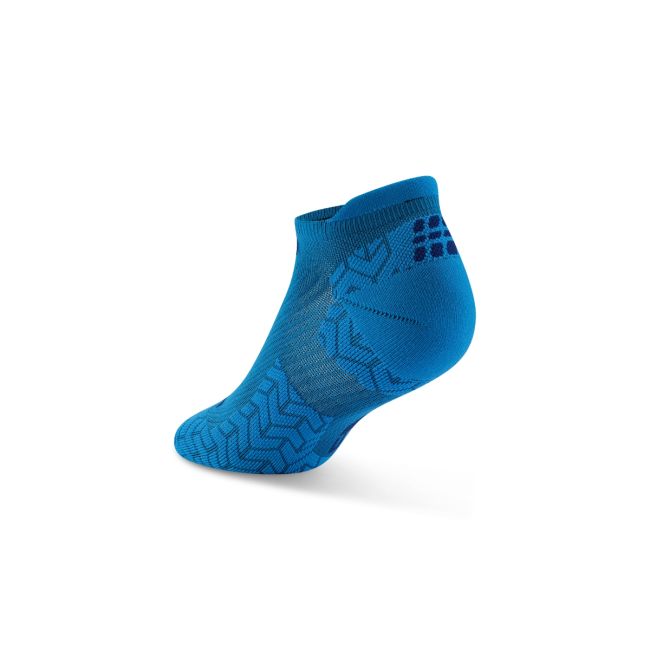 Șosete Compresie Scurte CEP Run Ultralight 4.0 - albastru | Ultra-ușoare