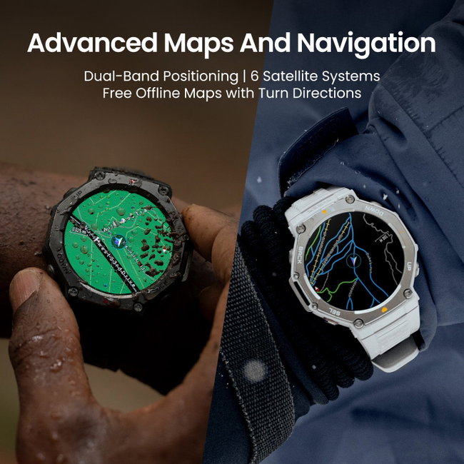 Amazfit T-Rex 3, ceas smartwatch sport GPS outdoor militar