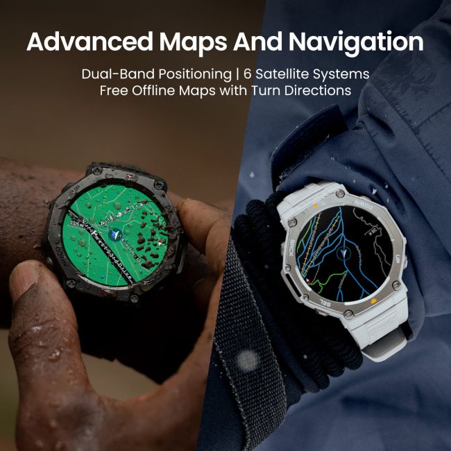 Amazfit T-Rex 3, ceas smartwatch sport GPS outdoor militar