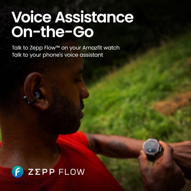Amazfit Up Open-Ear Earbuds, casti wireless sport audio