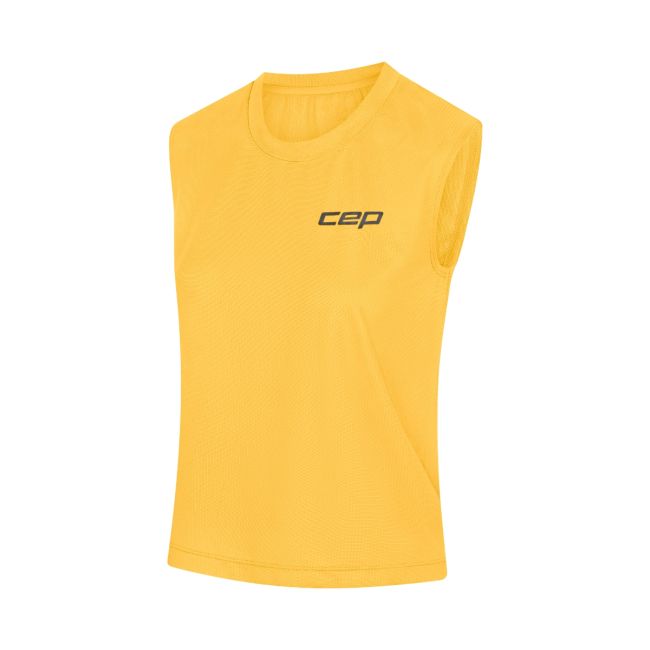 Maieu alergare CEP Core Run - portocaliu marigold - femei | respirabil