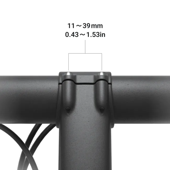 Suport ghidon Insta360 Bike Computer Mount | aluminiu - pentru ghidon clasic