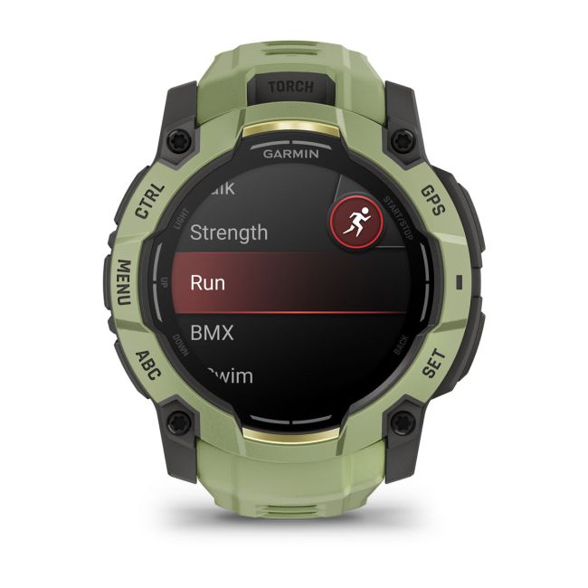 Garmin Instinct 3 – 50 mm, AMOLED | Fern Green cu curea Fern Green