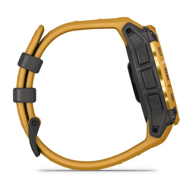 Garmin Instinct 3 – 45 mm, Solar | Sunburst curea cu Sunburst/Grey