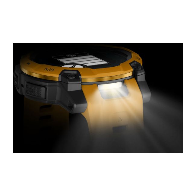 Garmin Instinct 3 – 45 mm, Solar | Sunburst curea cu Sunburst/Grey