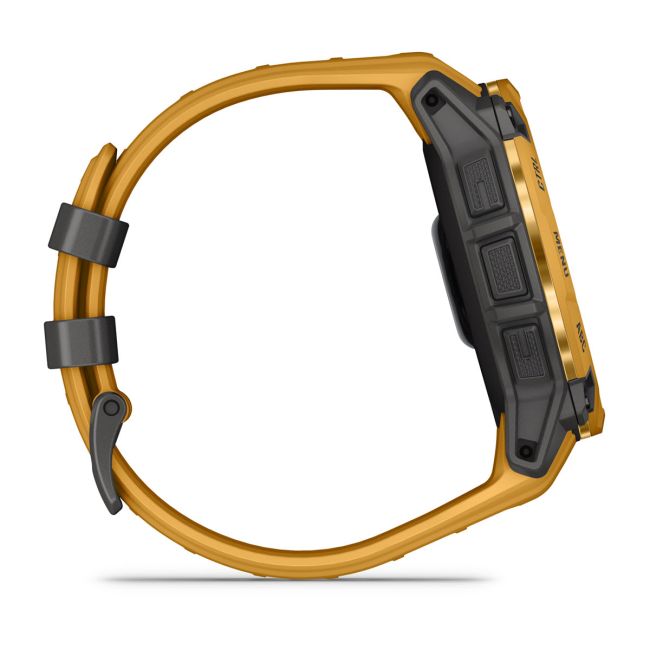 Garmin Instinct 3 – 50 mm, Solar | Sunburst curea cu Sunburst/Grey