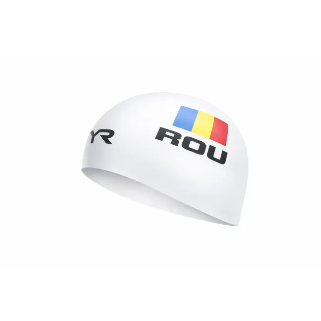 TYR casca inot silicon Romania - gri tricolor
