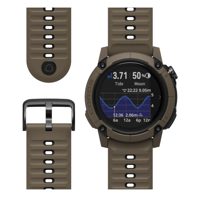 COROS Nomad - smartwatch multisport GPS - maro