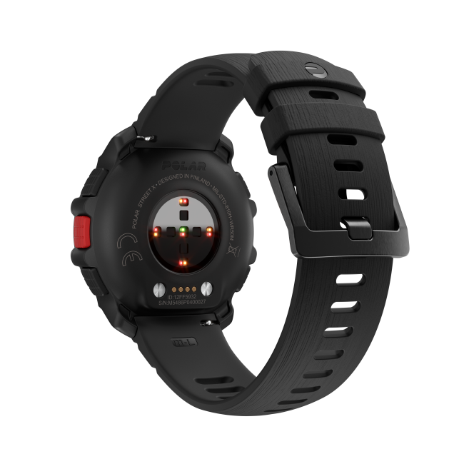 Polar Street X - smartwatch GPS negru Night Black