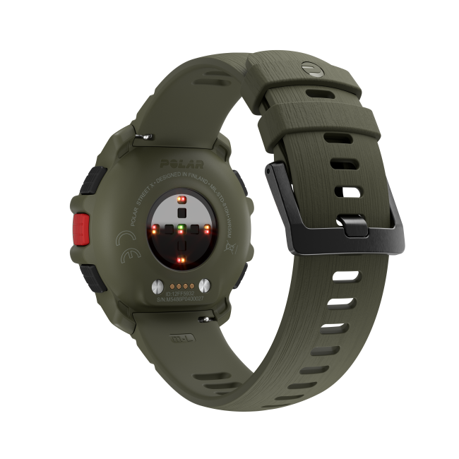 Polar Street X - smartwatch GPS verde Forest Green