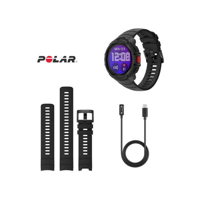 Polar Street X - smartwatch GPS negru Night Black