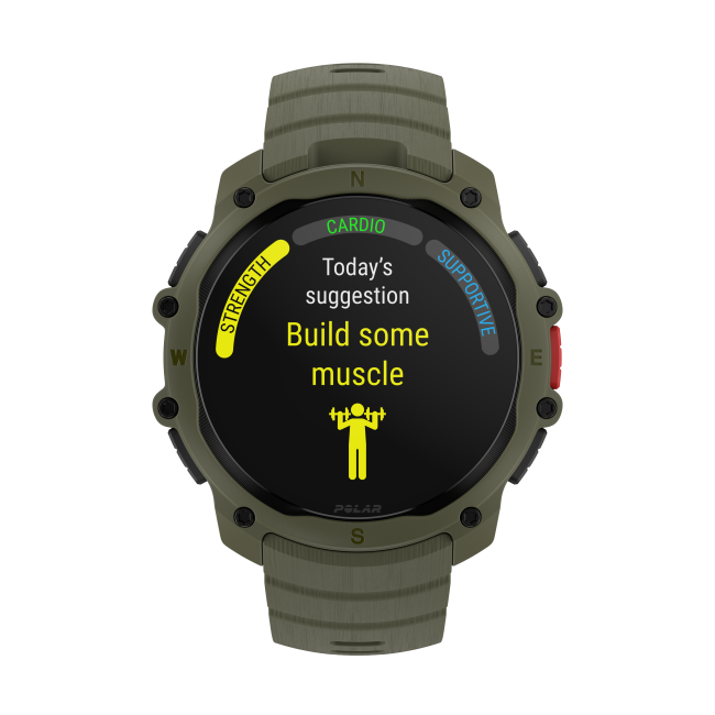 Polar Street X - smartwatch GPS verde Forest Green