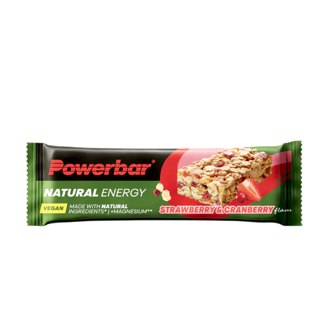 Powerbar Natural Energy - Cereal Bar - Strawberry 40 gr
