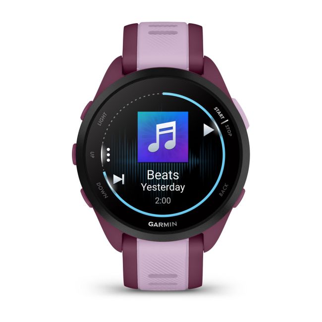 Garmin - Forerunner 165 Music ceas multisport cu GPS AMOLED - mov lila