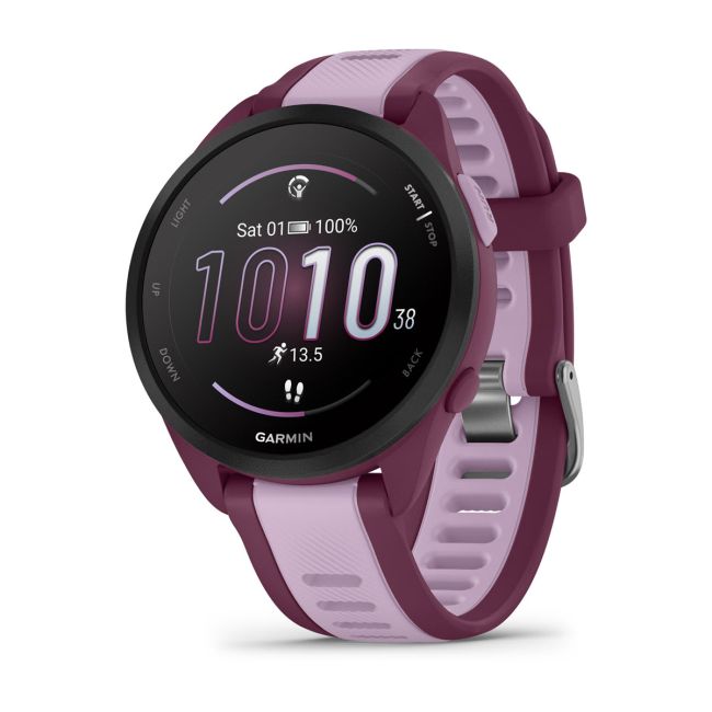 Garmin - Forerunner 165 Music ceas multisport cu GPS AMOLED - mov lila