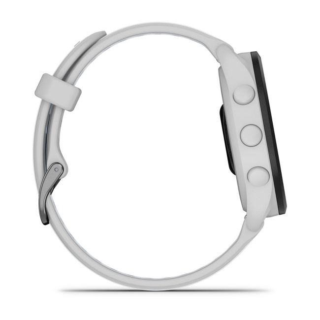 Garmin - Forerunner 165 ceas multisport cu GPS AMOLED - alb Whitestone - gri mist grey