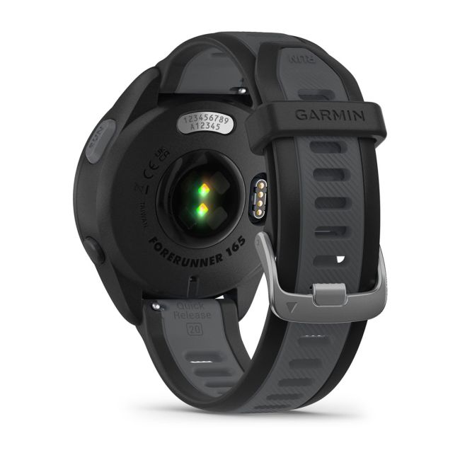 Garmin - Forerunner 165 ceas multisport cu GPS AMOLED - negru - gri Slate Grey