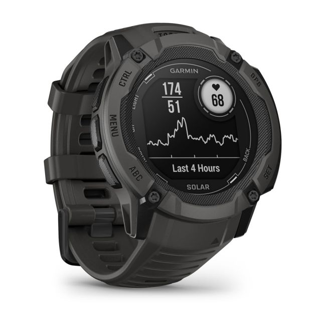 Garmin Instinct 2X Solar - smartwatch robust cu GPS - Grafit