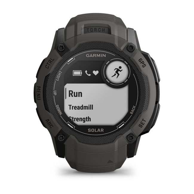 Garmin Instinct 2X Solar - smartwatch robust cu GPS - Grafit