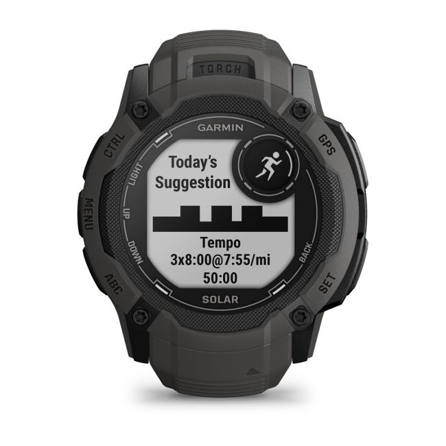 Garmin Instinct 2X Solar - smartwatch robust cu GPS - Grafit