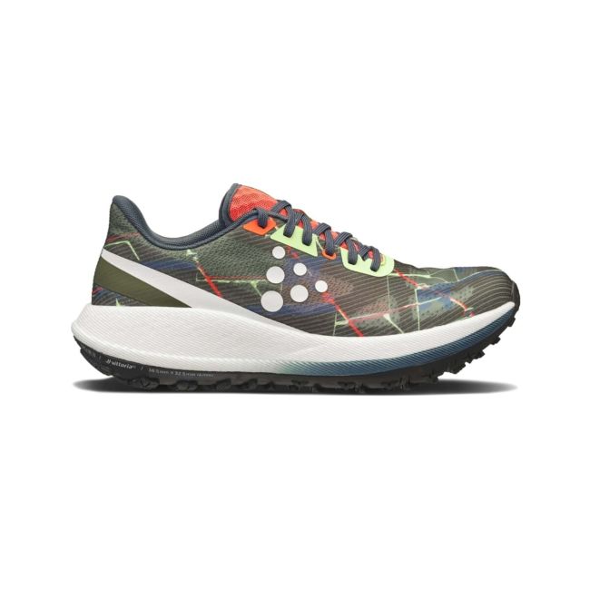 Pantofi alergare Craft Xplor 2 - verde | gravel și trail
