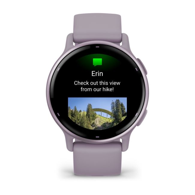Garmin vívoactive 5 Smartwatch GPS mov Orchid - Aluminiu Premium