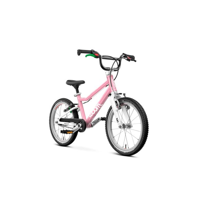 Bicicleta copii Woom GO 3 Automagic cu roti 16" powder pink