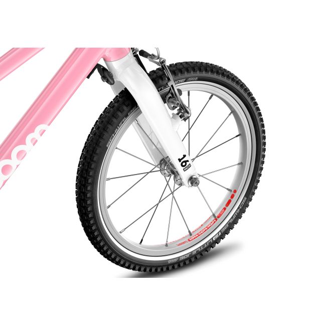 Bicicleta copii Woom GO 3 Automagic cu roti 16" powder pink