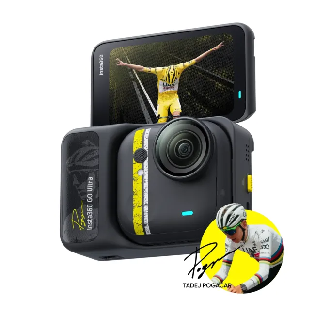 Insta360 Go Ultra Camera Video Sport Ultra-compacta 4K - Tadej Pogačar Edition