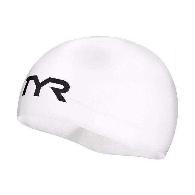 TYR - casca silicon performanta - Competitor Racing - alba