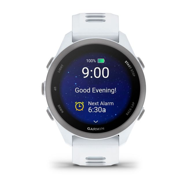 Garmin Forerunner 170 - Smartwatch Alergare cu GPS - alb