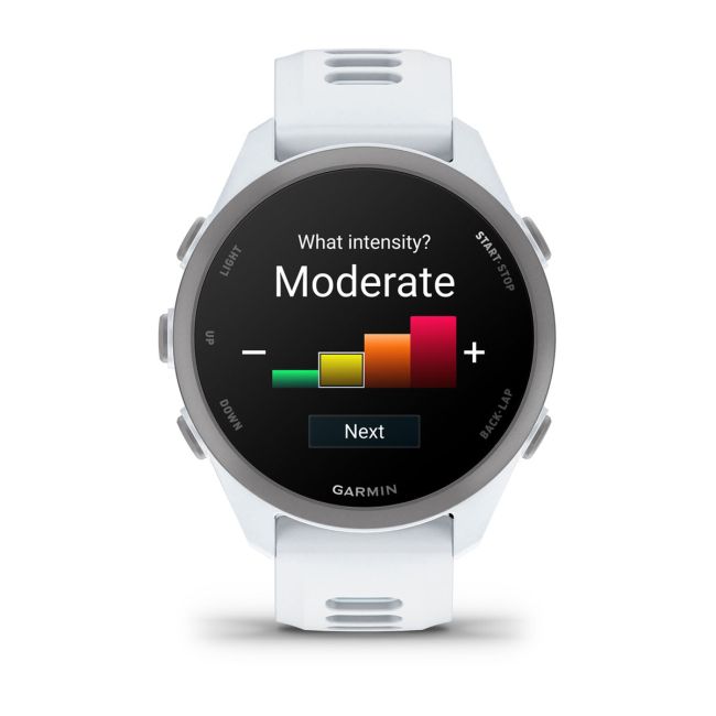Garmin Forerunner 170 - Smartwatch Alergare cu GPS - alb