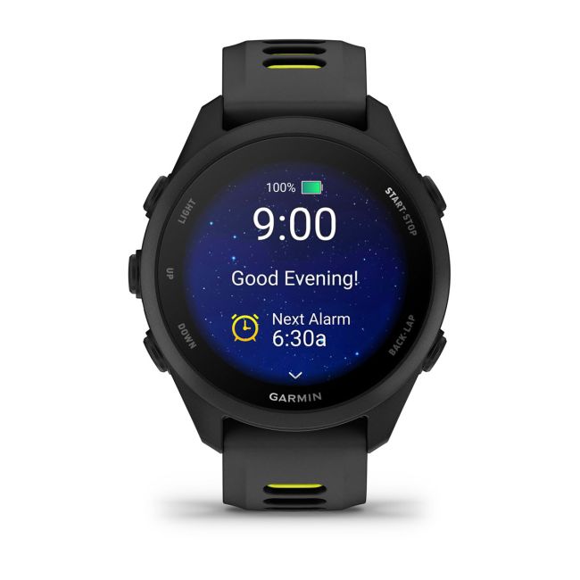 Garmin Forerunner 170 Ceas GPS Alergare Negru cu Amp Yellow